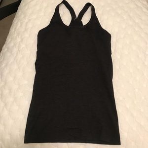 Lululemon Ebo to Street tank -heather grey